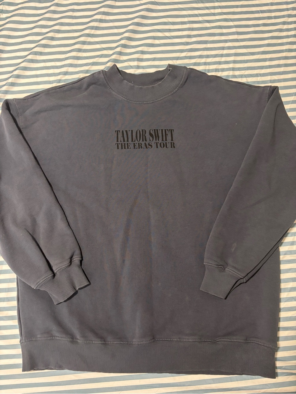 Taylor Swift Navy Graphic Crewneck Sweatshirt
